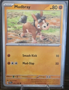 Pokémon TCG - Mudbray - 91/162 - Temporal Forces - Picture 1 of 2