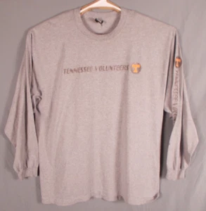 Starter Tennessee Volunteers Shirt Adult Size XL Gray Long Sleeve Mens - Picture 1 of 9