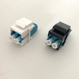 LC Duplex Fiber Coupler Connector LC UPC for Fiber Coupler Adapter - Afbeelding 1 van 10