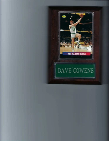 DAVE COWENS PLAQUE BOSTON CELTICS BASKETBALL NBA   C Cover