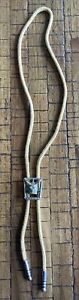 Vintage Native American Kachina Doll Bolo Tie Pewter
