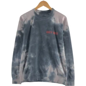 GUNS N' ROSES Guns N' Roses Tie-dye Pattern Back Print Band Sweatshirt Train... - Picture 1 of 5