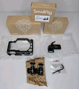 SmallRig Camera Cage For Sony A6100 A6300 A6400 A6500 w SSD Clamp & Screw Mounts - Picture 1 of 8
