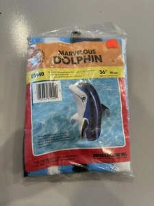 New MARVELOUS DOLPHIN (POOLMASTER INCORPORATED - 81440) Pool Inflatable Toy 36” - Picture 1 of 2