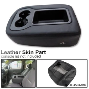 Cubierta de asiento superior para consola con reposabrazos apta para Silverado Tahoe GMC Sierra 07-13 - Imagen 1 de 12