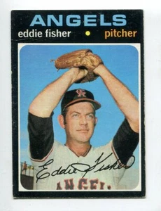 1971 Topps #631 Eddie Fisher California Angels - Bild 1 von 1
