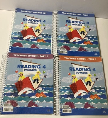 BJU Press Reading 4 Part 1/2/3/Answer Key Third Edition - Image 1 of 4