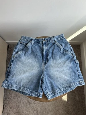 Pantalones cortos vaqueros Sonoma vintage carpintero para mujer talla 12 29” cintura Foto 1 de 4