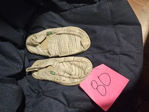 Sanuk Slipper Herren Größe 4 Khaki Bequem - Bild 1 von 6