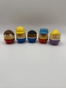 vintage little tikes toodle tots lot of 5 Little People - Picture 1 of 3