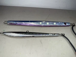 Pair Of Williamson Salt Water Fishing Lures. Glow In The Dark. Speed Jigs - Picture 1 of 10
