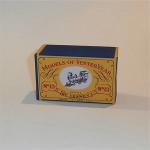 Matchbox Lesney Yesteryear 13 a Santa Fe Engine Locomotive C Style Repro Box - Foto 1 di 5