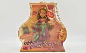 Bratz Genie Magic Yasmin Doll 2006 Fortune Teller Necklace Bonus Outfit MGA New - Picture 1 of 8