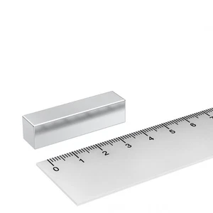 5x MAGNETE PARALLELEPIPEDO AL NEODIMIO, 40x10x10 mm, N45, UNIVERSALE, INDUSTRIA, SUPERMAGNETE - Foto 1 di 1
