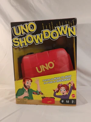 Uno Showdown Matching Interactive Quickdraw Card Game Family Fun Mattel - Image 1 of 4