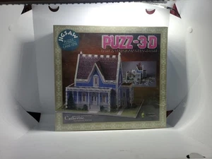 Puzz 3D Catherine Victorian House Building Puzzle Milton Bradley 266 Pieces NEW - Picture 1 of 4