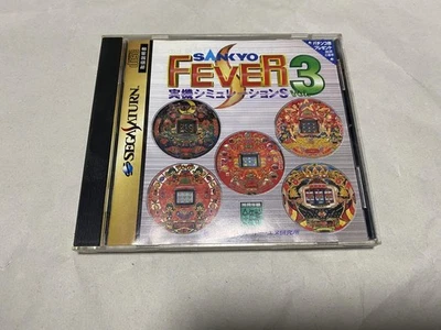 Sankyo Fever Jikki Simulation S Vol.3 Sega Saturn Video Game Software Japan - Image 1 of 2