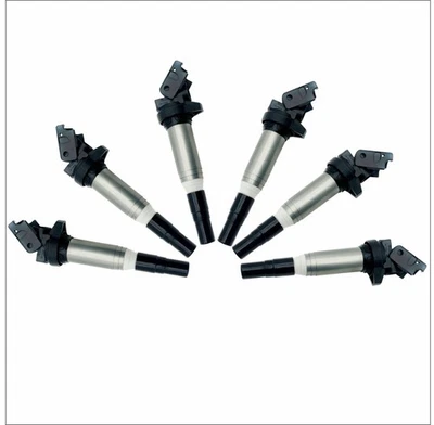 ** Новый комплект катушек зажигания | UF667 | BMW 135i 528Xi 530i 535Xi 650i | 6-Pack ** - Изображение 1 из 4