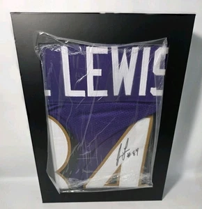Jermaine Lewis #84 Baltimore Ravens handsigniertes/signiertes lila Trikot Beckett COA - Bild 1 von 6