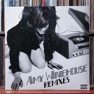 Amy Winehouse - Remixes - 2LP TRANSLUCENT BLUE & YELLOW VINYL 2021 UMC SEALED - Picture 1 of 2