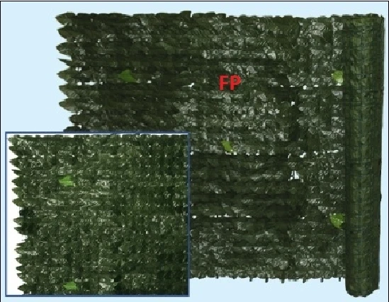 Offerta Siepe Sintetica Artificiale Sempreverde Foglia Edera 1,5X20mt Finta Cope - Immagine 1 di 1