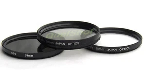 58mm Neutral Density Filter Kit: UV + CPL  + 0.6ND Filters NEW - Picture 1 of 1