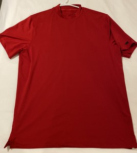 nike mock turtleneck red