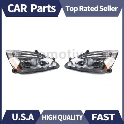 Conjunto de faros izquierdo derecho 2X TYC para Honda Accord 2003 2004 2005 2006 2007 Foto 1 de 4