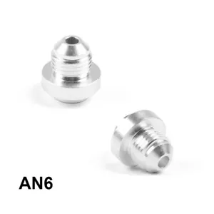 2pc -6AN Aluminum Weld Nut Valve Cover Catch Can for HONDA ACURA B16 B18 - Bild 1 von 5