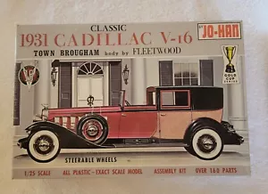 Jo-Han 1931 Cadillac V-16 Town Brougham Fleetwood Car Model READ DESCRIPTION - Picture 1 of 24
