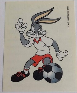 Italy 2004 Panini Looney Tunes Sport Sticker #N Bugs Bunny