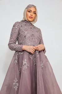 Modest Evening Haute Couture - Picture 1 of 5