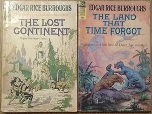 Edgar Rice Burroughs The Lost Continent, The Land That Time Forgot - Imagen 1 de 1