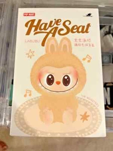 POP MART LABUBU The Monsters Have Seat Blind Box Vinyl Plush- random-Ch version - Picture 1 of 4