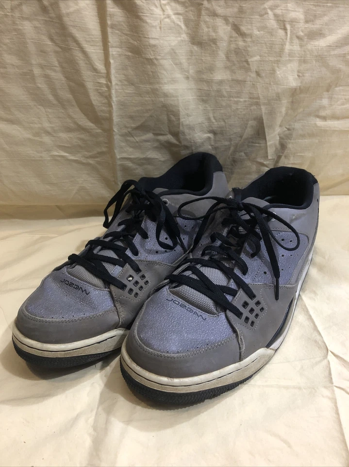 Nike Jordan Flight Sc-1 599929-003 Zapatos de Baloncesto Bajos Gris Cemento Negro 13 Foto 1 de 4