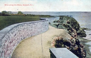 Newport Rhode Island Fahrt entlang der Küste Postkarte - Bild 1 von 2
