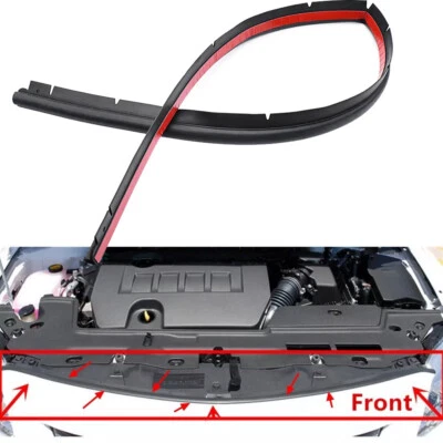 Rubber Seal Strip Front Engine Hood Lid Weatherstrip For Toyota Corolla 2007-13 - Image 1 of 4