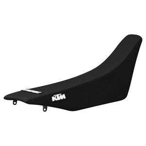 1998-2000 KTM SX 125/250/380 Seat Cover by Enjoy Mfg ALL BLACK Standard #395 - Picture 1 of 4