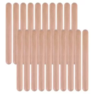 20Pieces 8 Inch Kids Rhythm Sticks Music Lummi Sticks Classical Wood Claves P7Q2 - Picture 1 of 8