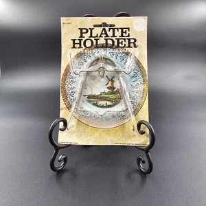 Brass Decorative Plate Display Wall Hangers FITS ALL SIZE Kitchen #8442 - Picture 1 of 2