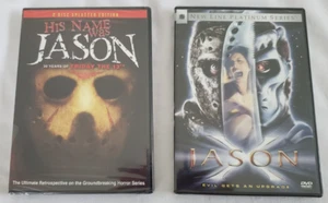 His Name Was Jason 2 Disc Splatter Edition 30 Years of Friday the 13th 3 DVDs - Picture 1 of 12
