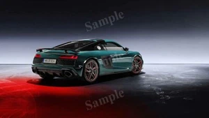 Audi R8 Green Hell High Res Wall Decor Print Photo Poster - CAR1149 - Picture 1 of 1