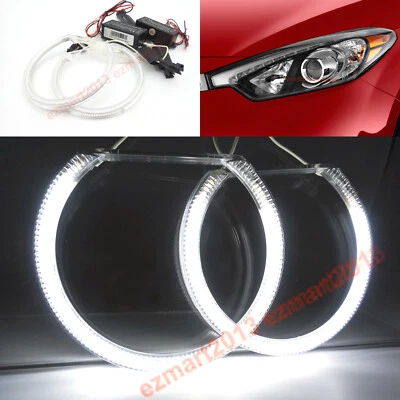 Anillos de halo CCFL para Kia forte 2014-2016 faro ojo de ángel diablo demonio lámpara DRL Foto 1 de 4