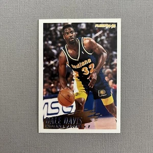 Fleer 94-95 Basketball Card Dale Davis Indiana Pacers #89 Mint Gold Foil - Picture 1 of 2