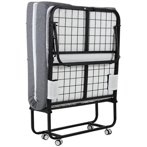 Folding Bed with Memory Foam Mattress and Sturdy Metal Frame(75" x 31") - Picture 1 of 4