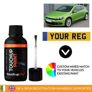 Touch Up Paint For Volkswagen Scirocco III By Car Registration Reg Numberplate