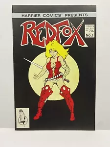 REDFOX #1, Femme Fatale Good Girl 1986, 2nd print Harrier Comics - Bild 1 von 4