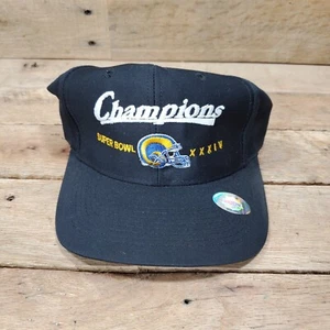 VTG Game Day St Louis STL Rams Super Bowl XXXIV 34 Champions NWT Hat Cap - Picture 1 of 7