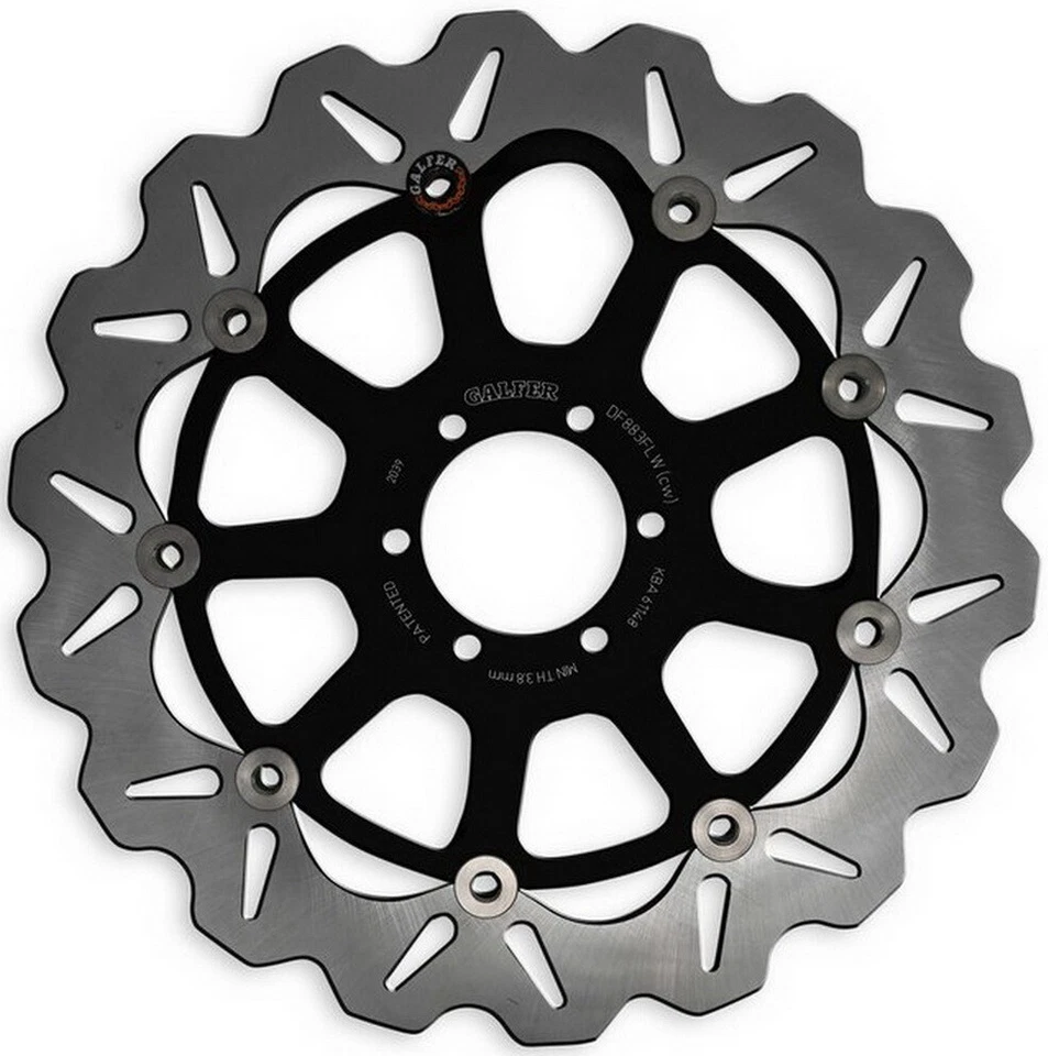 Galfer DF883CW Front Brake Standard Floating Wave Rotor for Aprilia RSV 4 1000  - Image 1 of 2