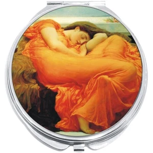 Flaming June Compact con specchietti - Perfetto per la tua tasca o borsa - Foto 1 di 2